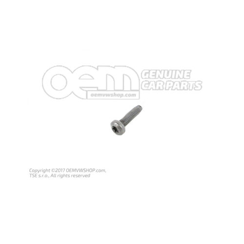 Skrutka s vnútorným šesťhranom oválna M4X16