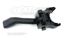 Spínač ovládania stieračov / stieračov saténová čierna Škoda Octavia 1U (1)