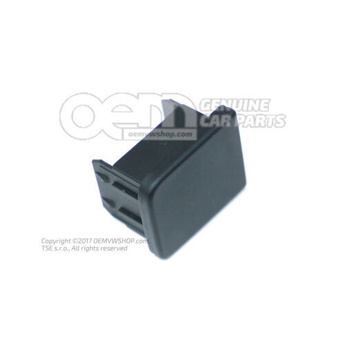 Zaslepovacie veko čierna