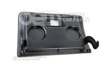 Veko príručnej schránky saténové čierne (1)