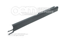 Kryt vodiacej lišty soul (čierny)