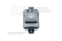 Spínač vyhrievania zadného okna saténový čierny Škoda Superb 3U