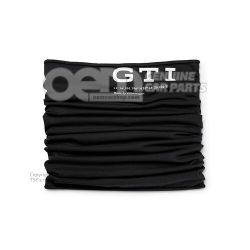 Multifunkčný šál, čierny