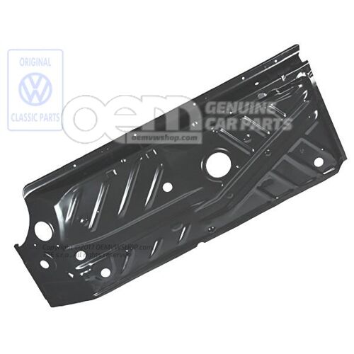 Čiast. diel - podlahový plech