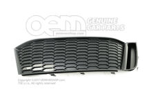 Mriežka vzduchového vedenia brilantne čierna Audi A1 / S1 8X