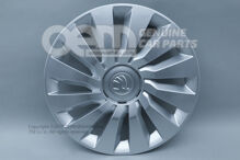 Ozdobné krúžky kolies lesklý chróm