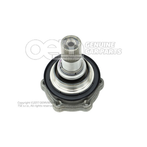 Prírubový hriadeľ