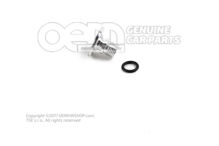 Tesniaca skrutka s tesniacim krúžkom M14