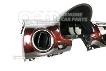 Prístrojová doska titánová čierna/flash červená (1)