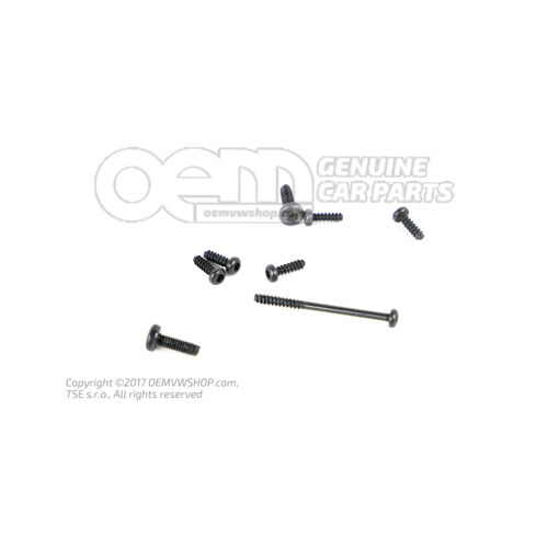 1 súprava upevň. dielov pre spätné zrkadlo