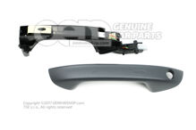 Kľučka dverí, s vonkajším základným náterom 5H1837205R GRU (1)