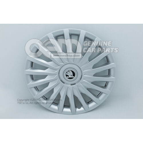 Ozdobné krúžky kolies lesklý chróm