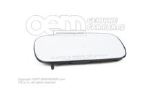 Sklo zrkadla (konvexné) s nosnou doskou