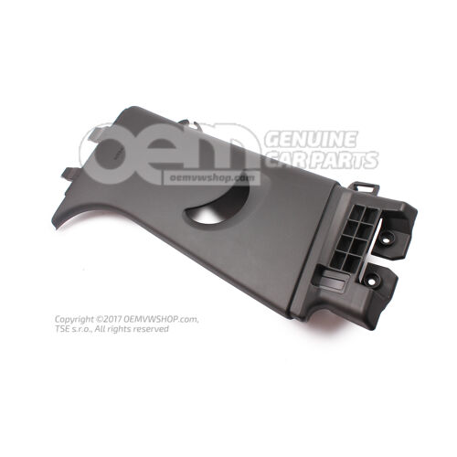 Ozdoba stĺpika B čierna Seat Leon 5F