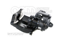 4N0615403H QB7 Audi A8/S8 čierna Puzdro brzdového strmeňa so servomotorom, plnené a prepláchnuté bez brzdových doštičiek veľkosť 350x28mm zadné ľavé (3)