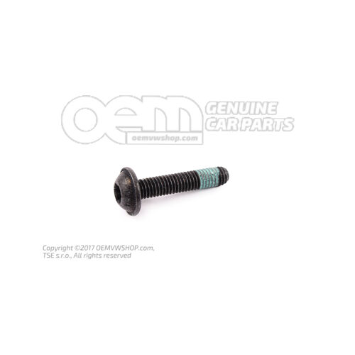 Okrúhle hd. skrutka M6X30