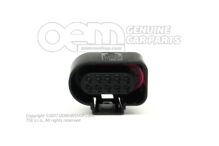 Ploché puzdro kontaktu s blokovacím mechanizmom kontaktu (1)