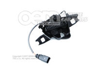 Dolný diel zámku kapoty