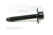 Skrutka s vnútorným šesťhranom (kombinovaná) M6X40 (2)