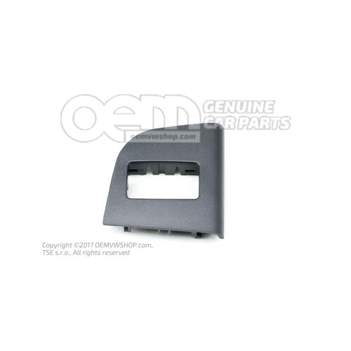 Clona pre spínač saténovo čierna 5E0867185D9B9