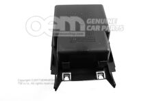 Úložná schránka duša (čierna)