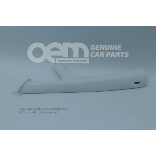 Obruba A-stĺpika perlovo šedá