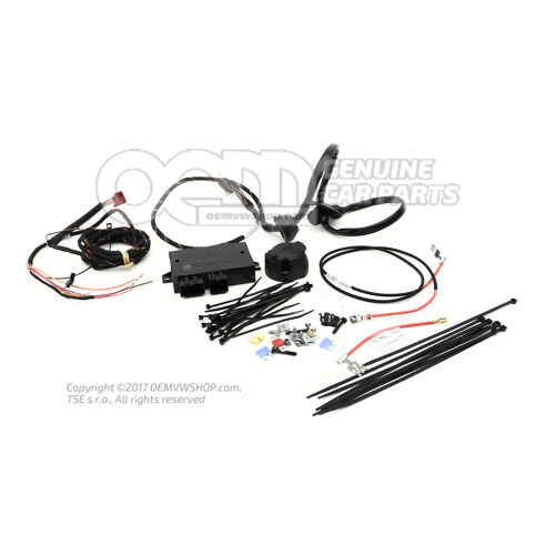 Montážna súprava elektrických dielov pre prevádz. s prívesom