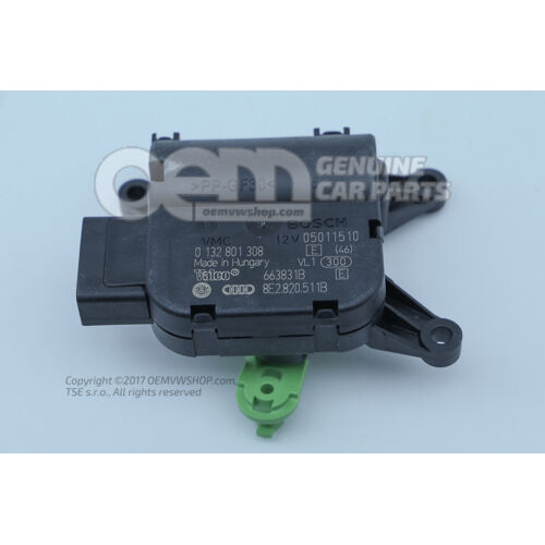 Nastavovací motor pre klapku odmrazovača