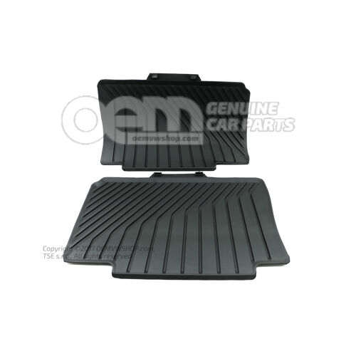 1 set of all-weather foot mats Without attachment points 4KE061511A 041