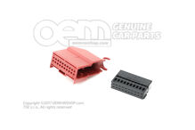 Kryt s plochým kontaktom s blokovacím mechanizmom kontaktov 8E0972420B (1)