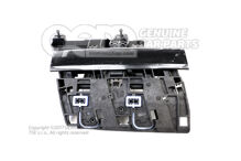 Sklápací prvok s nosičom pre kryt