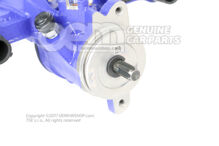 Volkswagen Golf 8R modrý strmeň pre brzdy rozmer 310x22mm zadný ľavý (2)