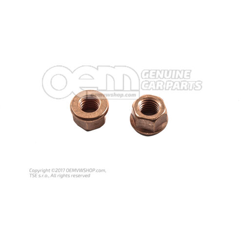 Šesťhranná matica s nákružkom