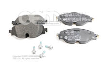 1 súpr. brzd. obložení pre kotúčovú brzdu