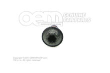 Skrutka s vnútorným šesťhranom oválna M4X10