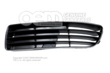 Vodiaca mriežka vzduchu saténová čierna