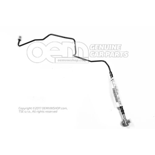 Brzdové potr./hadica od brzd. hadice po teleso strmeňa brzdy