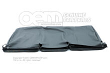 Poťah operadla (látka / koženka) poťah operadla (látka) šedý (1)