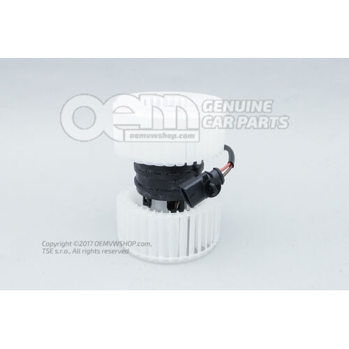 Motor ventilátora s kolesom