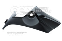 Krycia časť saténová čierna