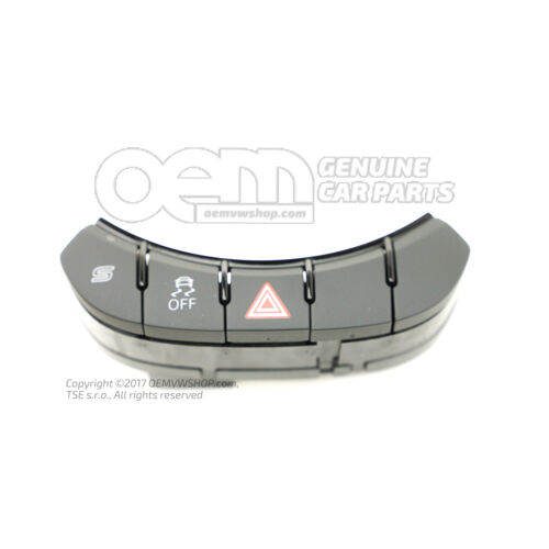 Viacnásobná prepínacia duša (čierna)