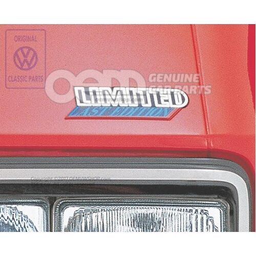 Fóliový nápis Limited Last Edition T25 Bus