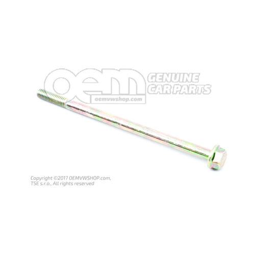 Skrutka so šesťhrannou golierom M6X109