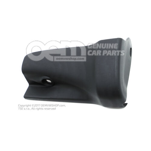 Rozšírené parapetné panely saténovo čierne