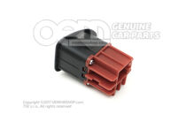 Tlačítko pre ovládanie klapky nádrže soul (čierne) Audi A2 8Z (1)