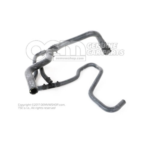 Hadica chladiacej kvapaliny s rýchlospojkou