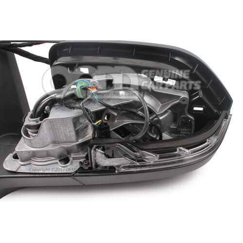 Kryt vonkajšieho zrkadla saténový čierny Volkswagen Teramont 3C