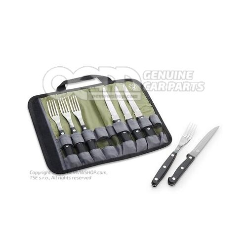 7T0069607 Steak cutlery, 8-piece, with storage bag, Universum California Collection