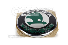 Znak SKODA saténový čierny / melanžový Škoda Yeti 5L (1)