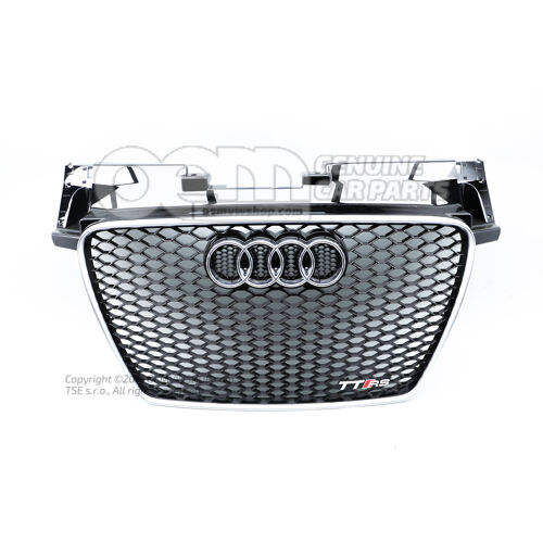 Mriežka chladiča čierna / hliník